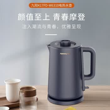 九阳（Joyoung） 电水壶 烧水壶热水壶 1.7L无缝内胆 双层锁温防烫 K17FD-W6310