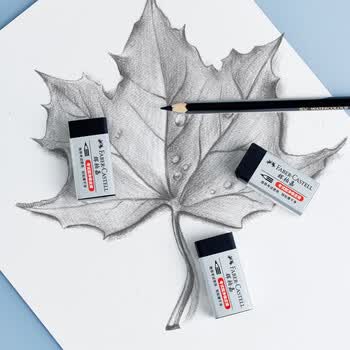 辉柏嘉(Faber-castell)橡皮擦彩铅美术绘画学生考试专用素描绘图进口黑色 3块装 辉柏嘉(Faber-castell)橡皮擦彩铅美术绘画学生考试专用素描绘图进口黑色 3块装