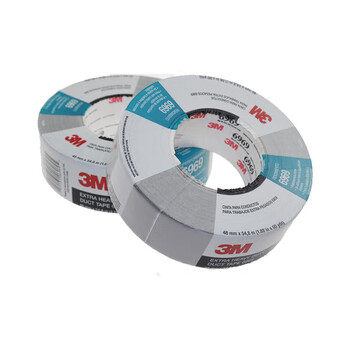 3M银灰色布基胶带 强力防水耐高温 6969管道防水48MM*55M*0.27MM
