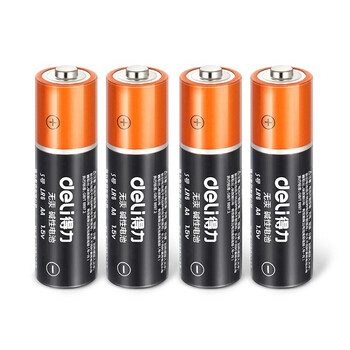 得力(deli) 5号电池 碱性干电池 18502(30粒装) 得力(deli) 5号电池 碱性干电池 18502(30粒装)