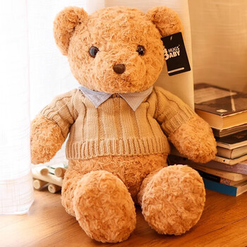 聪稚泰迪熊毛绒玩具小熊玩偶抱抱熊公仔布娃娃陪睡抱枕送女友生日礼物