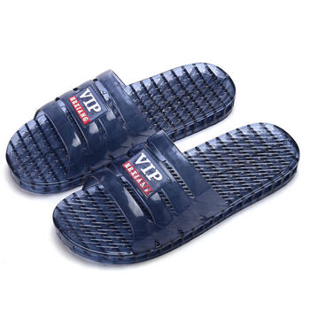 kvzn按摩拖鞋男保健穴位水晶拖鞋男2023夏季新款熟胶塑料鞋家居防 902