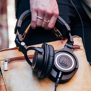 铁三角(Audio-technica)M50X BK 头戴式专业全封闭监听音乐HIFI耳机 直播音乐剪辑黑色 铁三角(Audio-technica)M50X BK 头戴式专业全封闭监听音乐HIFI耳机 直播音乐剪辑黑色