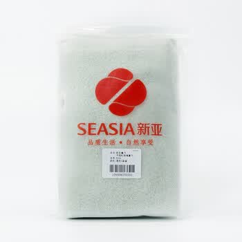 新亚毛巾纯棉抗菌大毛巾成人吸水洗脸毛巾洗澡干发巾手巾34*72cm 灰绿