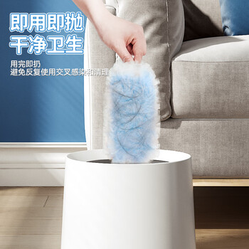 Little seal日本静电除尘掸一次性家用车用鸡毛掸子清洁扫车擦灰吸灰扫灰神器