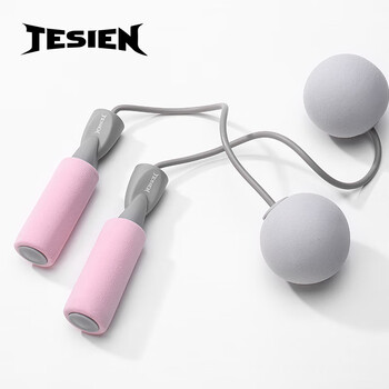 特斯恩（TESIEN） 无绳跳绳腕力球两件套 健身燃脂手臂训练腕力球无绳跳绳负重球
