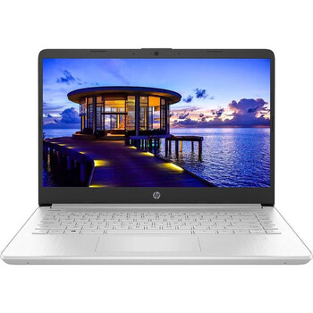 惠普hpnotebook14英寸高清笔记本电脑amd锐龙r3win1110小时续航银色