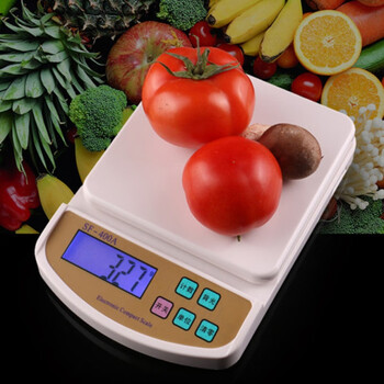 充电厨房秤烘焙家用称重食物克称电子称精准天平迷你小台秤 2kg/0.