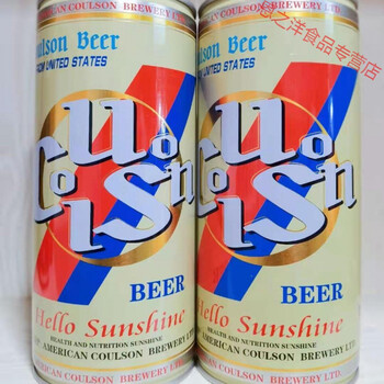 科尔森原浆12度啤酒 白啤/黑啤/黄啤 950ml*6罐整件 原浆黄啤酒6罐