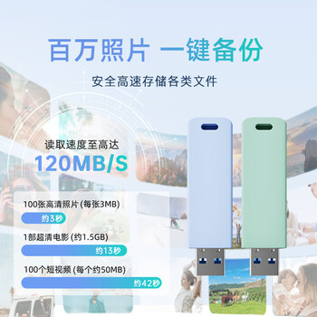 惠普（HP）256GB USB3.2可爱金属U盘马卡龙配色情侣迷你高速u盘办公学生车载手机优盘