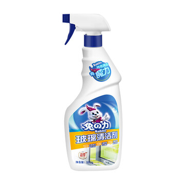 兔之力（兔の力）玻璃清洁剂 淋浴房玻璃清洁剂花洒水龙头去水垢清洗剂除垢剂 玻璃清洁剂（500g*1）