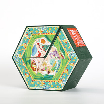 橙伯乐龙行四海龙舟2022年端午节嘉兴粽子礼盒装龙行四海6粽6味