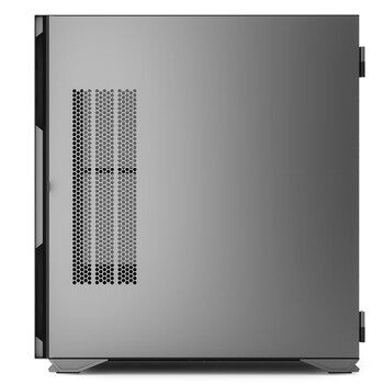 爱国者（aigo）YOGO K1钛灰色 超高兼容性 9风扇位 电脑机箱  E-ATX/ATX主板/360水冷/钢化玻璃全侧/4090显卡