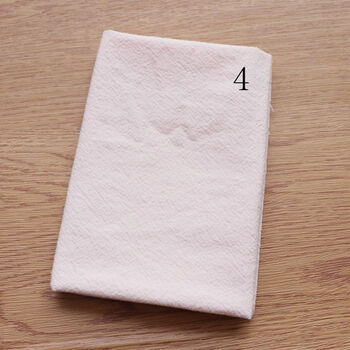 妙微熊纯绵厚感手帕纯色男女款手绢吸水可绣字定制刺绣柔软文艺定制