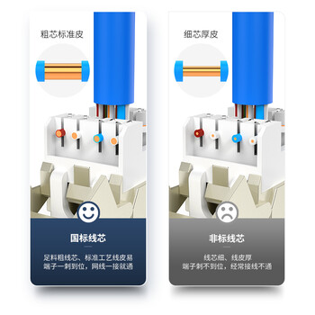 万级超六类网线非屏蔽【国标23AWG-0.57mm无氧纯铜芯】CAT6A万兆高速网络工程家装布线一箱线100米蓝色