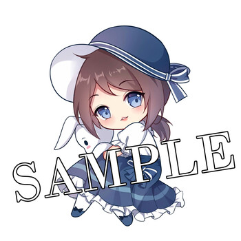 先知月相红蝶罗生门园丁艾玛兰闺惊梦8cm立牌正反面不同表情参考图2