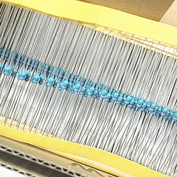 诺然 1/6W 高精密金属膜电阻器 五色环 1% 3.3K (100个) 诺然 1/6W 高精密金属膜电阻器 五色环 1% 3.3K (100个)