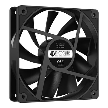 ID-COOLING(酷凛) 12CM机箱风扇 4PIN接口 PWM温控 黑色无光 适用240/360水冷 风冷散热器改装 XF-120-K ID-COOLING(酷凛) 12CM机箱风扇 4PIN接口 PWM温控 黑色无光 适用240/360水冷 风冷散热器改装 XF-120-K