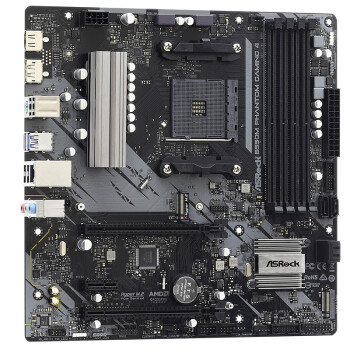 华擎（ASRock）B550M Phantom Gaming 4幻影电竞主板 支持 CPU 5700X3D/5700X/5600（AMD B550/Socket AM4）