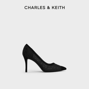 CHARLES&KEITH黑色高跟鞋新款- CHARLES&KEITH黑色高跟鞋2021年新款- 京东