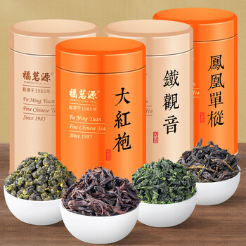 福茗源四大乌龙茶500g 特级2025新茶铁观音单枞大红袍冻顶乌龙茶叶礼盒 福茗源四大乌龙茶500g 特级2025新茶铁观音单枞大红袍冻顶乌龙茶叶礼盒