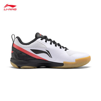李宁羽毛球鞋CS16 情侣款羽毛球训练鞋AYTS057 标准白/黑色-2 39.5 李宁羽毛球鞋CS16 情侣款羽毛球训练鞋AYTS057 标准白/黑色-2 39.5