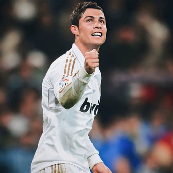 图扑1112皇马主场球衣7号c罗金边复古足球服8卡卡长袖套装欧冠男 球迷