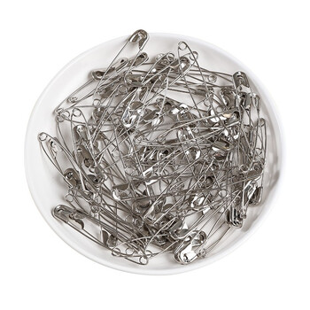 递乐 26mm银色大号别针300枚/盒儿童安全床单被套简易别针扣针固定衣服保险小曲别针回形针 2230 递乐 26mm银色大号别针300枚/盒儿童安全床单被套简易别针扣针固定衣服保险小曲别针回形针 2230