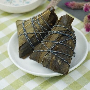 晨臻广东江门特产 新鲜农家手工风味五花肉蛋黄绿豆香粽 多种口味