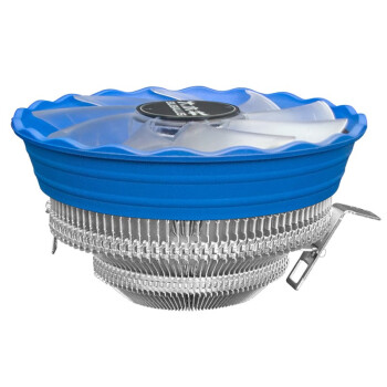 大水牛（BUBALUS）Q8 CPU散热器 （支持AMD/兼容多平台/12CM大扇叶/低速低噪/易安装扣具/蓝框透明风扇）