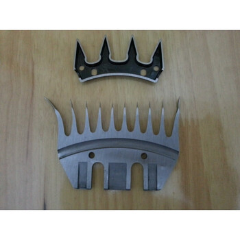 电动羊毛剪 羊毛推子 马毛剪10齿弯刀片 宠物剪配件 北元9齿弯刀片