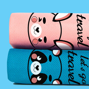 金得利A3/8K帆布袋美术袋学习袋补习袋小学生手提袋拎书袋初中生补课包帆布包美术包考试袋蓝色DC1921