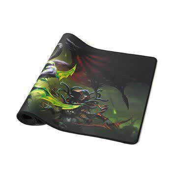 暴雪（BLIZZARD）魔兽世界WOW官方正版周边游戏电竞办公超大号桌面鼠标垫-伊利丹款鼠标垫