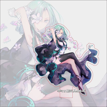 華可arcaea 周邊傘對立擺件零光立牌定做diy動漫貓對立鑰匙扣紅手機繩