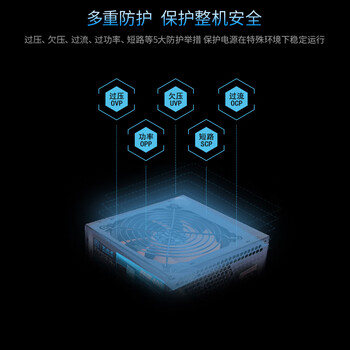 大水牛(BUBALUS)额定400W 劲强400台式电脑电源(12CM风扇/智能温控/支持背线/多重保护/低待机功耗) 大水牛(BUBALUS)额定400W 劲强400台式电脑电源(12CM风扇/智能温控/支持背线/多重保护/低待机功耗)