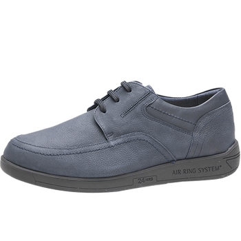 24hrs西班牙进口24小时男士商务休闲皮鞋旅行系列透气缓震头层小牛皮