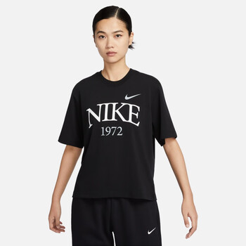 耐克nikesortswearclassic女子t恤夏季宽松纯棉010黑xl