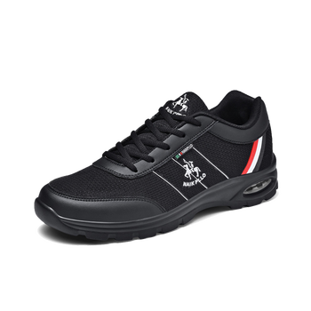 奈客保罗naikpllo2023夏季新款男士网面休闲鞋百搭运动鞋黑色39