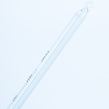 海斯迪克 HKQS-126 玻璃温度计工业高精密棒式液体测温化学实验温度计 0℃~100℃（Hg）