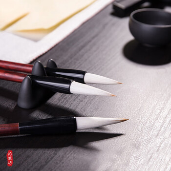 得力(deli)文房四宝高档礼盒毛笔墨锭砚笔搁镇尺全套风水摆件书法套装 沁笔坊佳节生日礼物送领导客户长辈 得力(deli)文房四宝高档礼盒毛笔墨锭砚笔搁镇尺全套风水摆件书法套装 沁笔坊佳节生日礼物送领导客户长辈