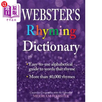 韦伯斯特押韵词典Merriam.Webster s.Rhyming.Dictionary