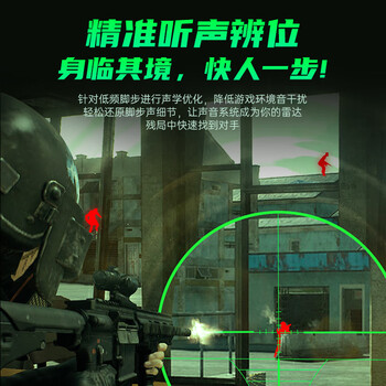 智国者【TOP榜第1名】游戏耳机有线电竞电脑入耳式hifi麦克风二合一3.5mm专用听声辩位适用三角洲吃鸡fps