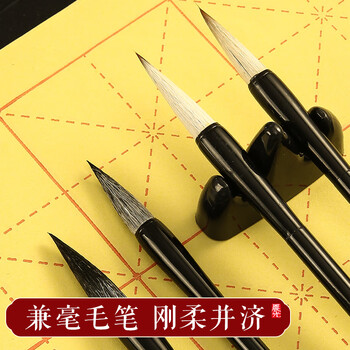 晨光（M&G）(M&G)文具文房四宝学生便携毛笔套装 成人初学者笔墨纸砚11件套 书法练习 儿童节礼物HAWB1976