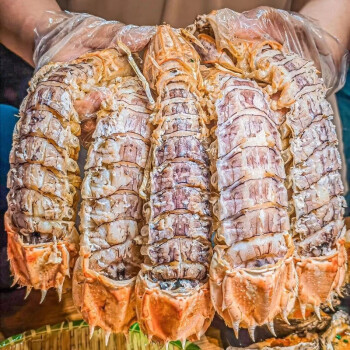 鲸零岛皮皮虾熟冻发货超大濑尿虾单只47两爬爬虾虾类熟冻单只47两1斤
