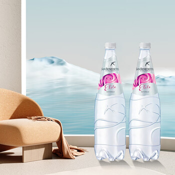 圣碧涛（SAN BENEDETTO）饮用天然水1L意大利进口弱碱性阿尔卑斯山奶粉冲泡