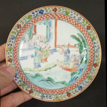 清朝瓷器粉彩盘碟品牌及商品- 京东