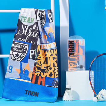 TAAN泰昂运动吸汗巾健身男女羽毛球吸水毛巾篮球擦汗巾跑步户外SK31