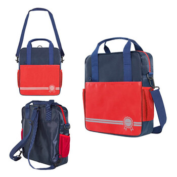 金得利三用可背式补习袋小学生书包多功能手提袋大容量拎书袋男女儿童美术袋补习包补课包文件袋红DC1925 金得利三用可背式补习袋小学生书包多功能手提袋大容量拎书袋男女儿童美术袋补习包补课包文件袋红DC1925