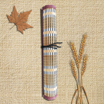 【全网低价,真便宜直播间】芬尚 fx-wf-bl-0812 文房用品 竹制笔帘 毛笔收纳袋大号毛笔帘8支装36*36cm 【全网低价,真便宜直播间】芬尚 fx-wf-bl-0812 文房用品 竹制笔帘 毛笔收纳袋大号毛笔帘8支装36*36cm