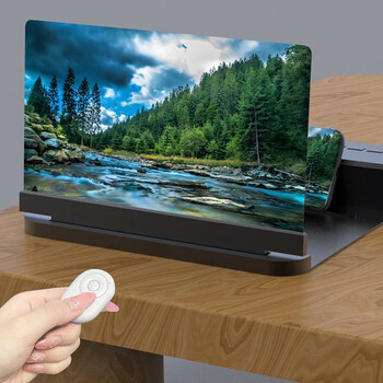 博诺米手机屏幕放大器高清放大镜3d投影仪护眼宝家用看追剧视频自带